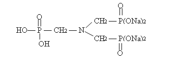 Tetra sodium salt of Amino Trimethylene Phosphonic Acid (ATMP•Na4)